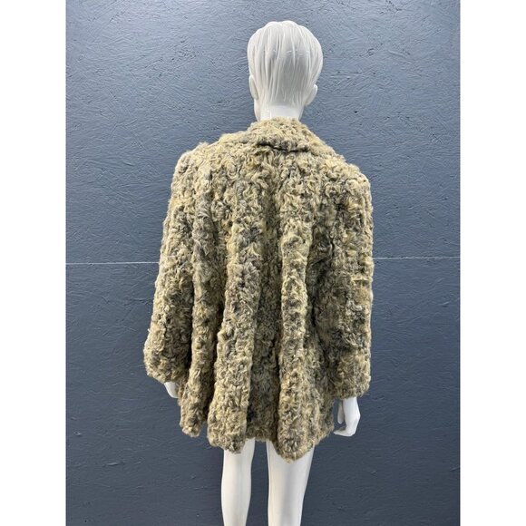 Vintage Hall Furriers Persian Lamb Fur Coat - Picture 4 of 8